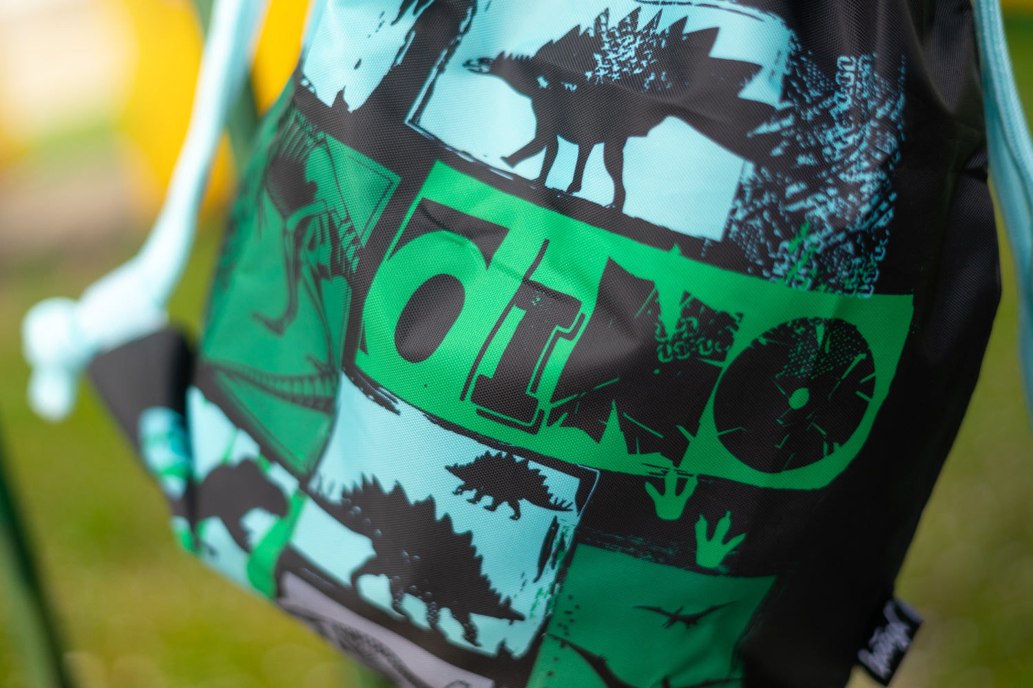 baagl-gym-sacks-dino-sac-de-gym-dino-avec-filet image 7