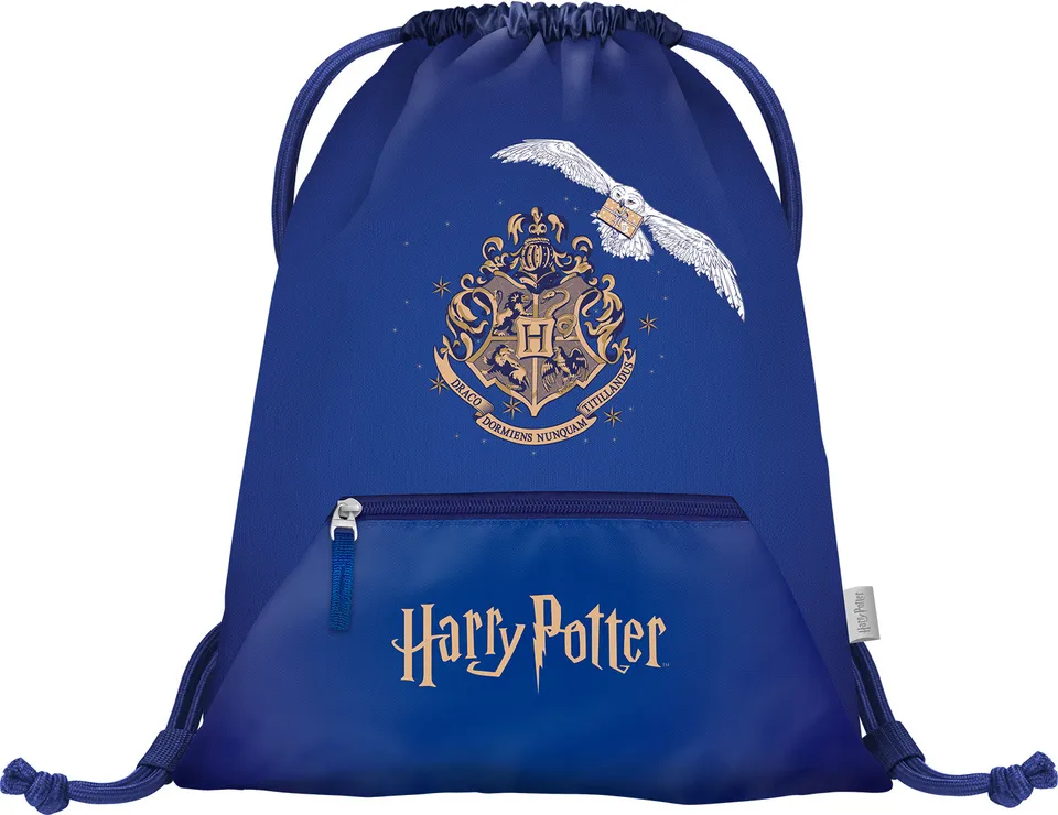 baagl-harry-potter-sac-gym-hogwarts-hedwig-poche-zip image 1