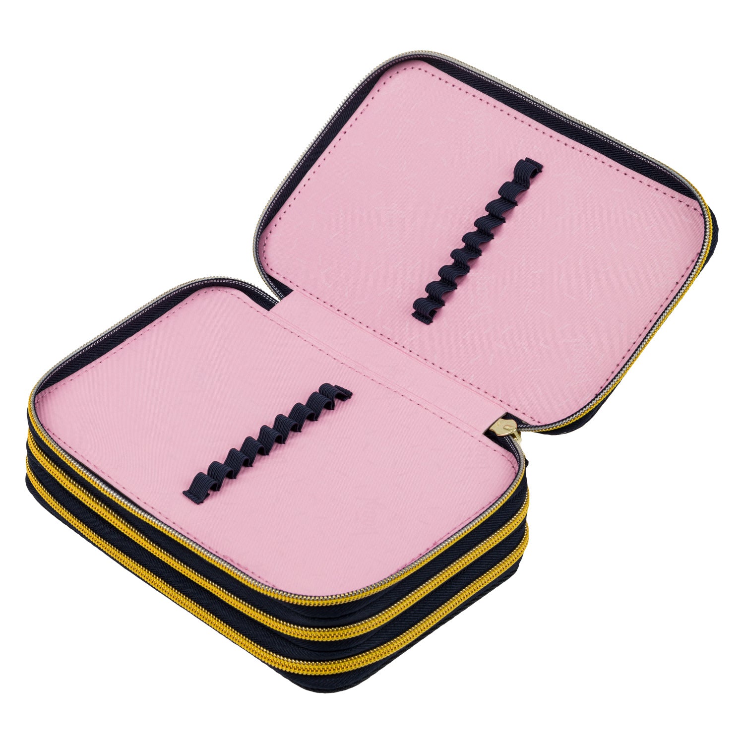 baagl-unicorn-gold-trousse-3-compartiments-fille-vide image 5