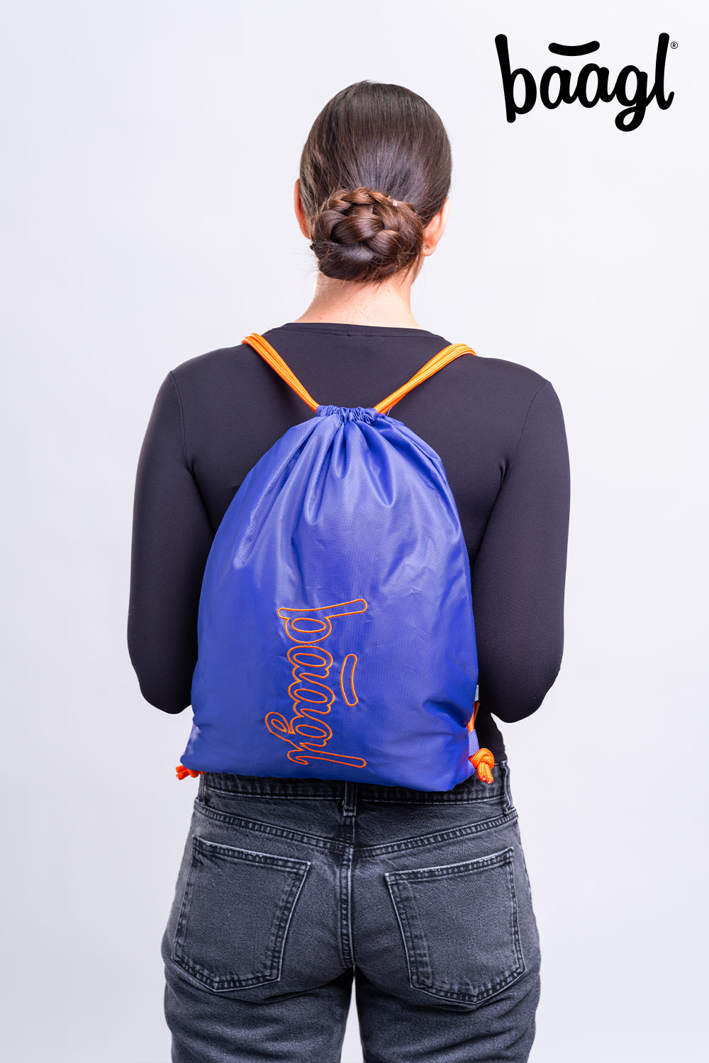 baagl-gym-sacks-sac-gym-orange-sac-sport-enfant-lavable image 5