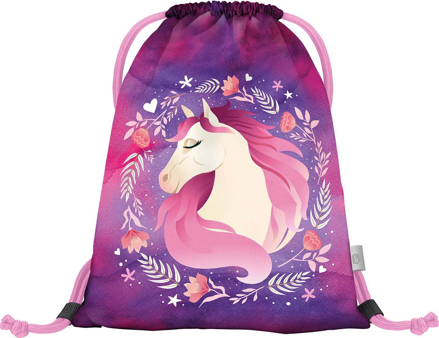 baagl-horse-sac-de-gym-enfant-cheval-lavable image 1