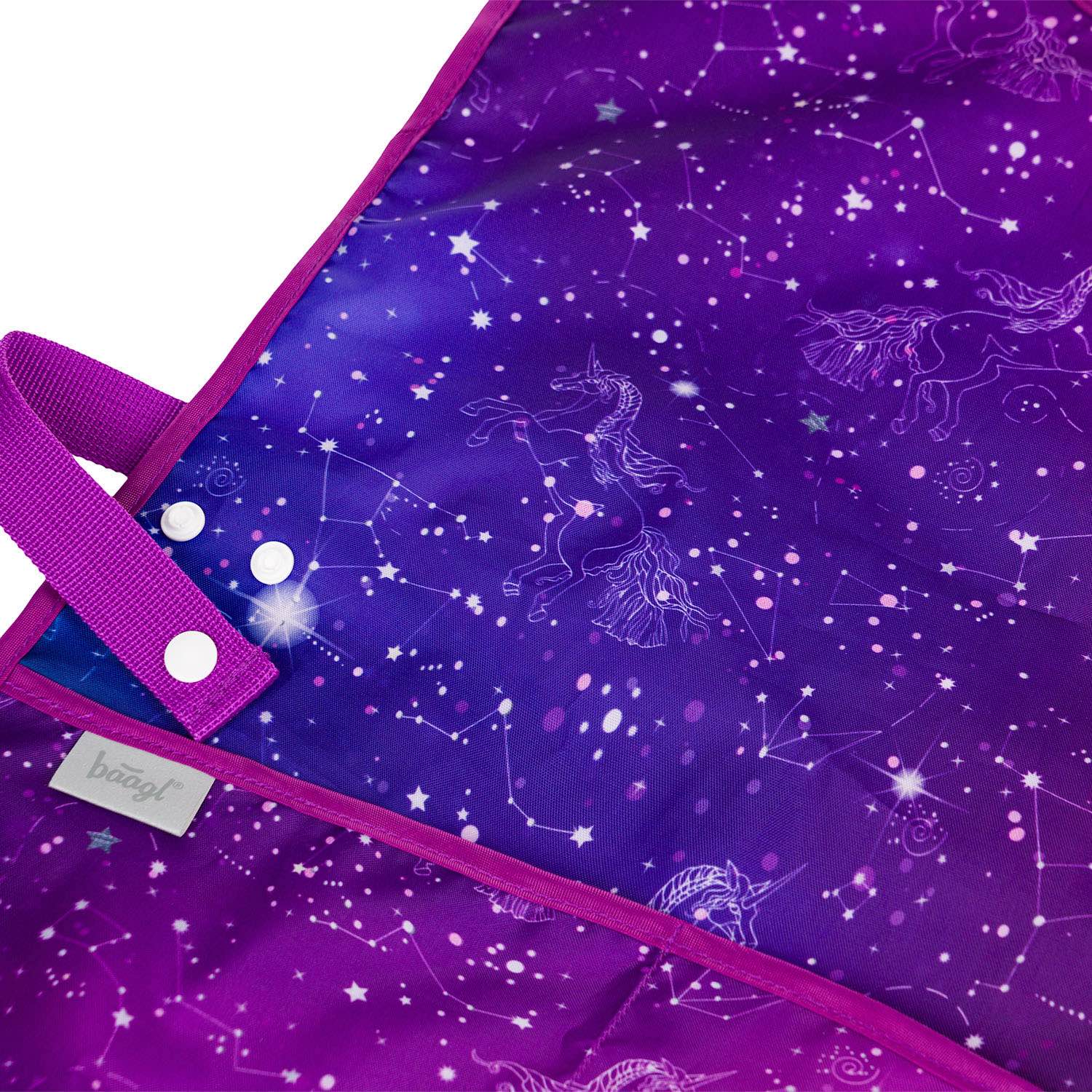 baagl-unicorn-universe-tablier-enfant-licorne-poches-lavable image 3