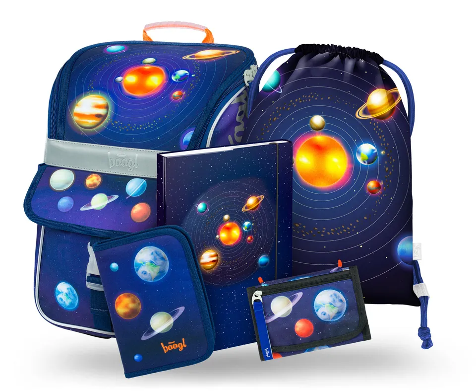 baagl-zippy-planets-iii-cartable-set-3-pi-ces-gar-on image 1