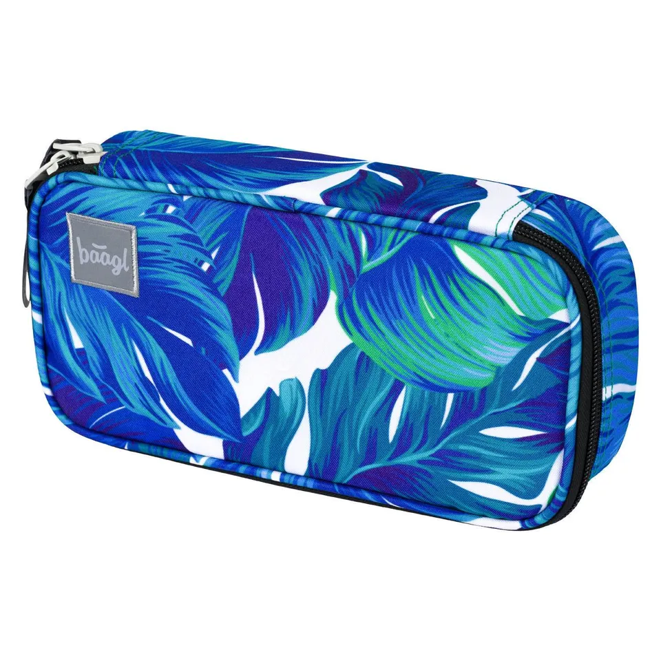 baagl-monstera-trousse-scolaire-rigide-compartiment image 1
