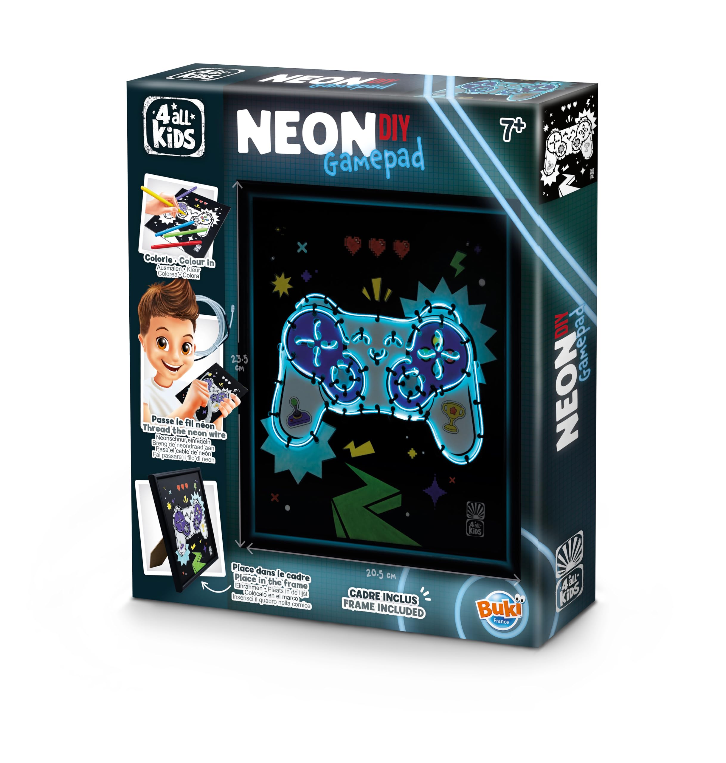 buki-cr-atif-fk016-cadre-n-on-gamepad-lumineux-d-s-7-ans image 2