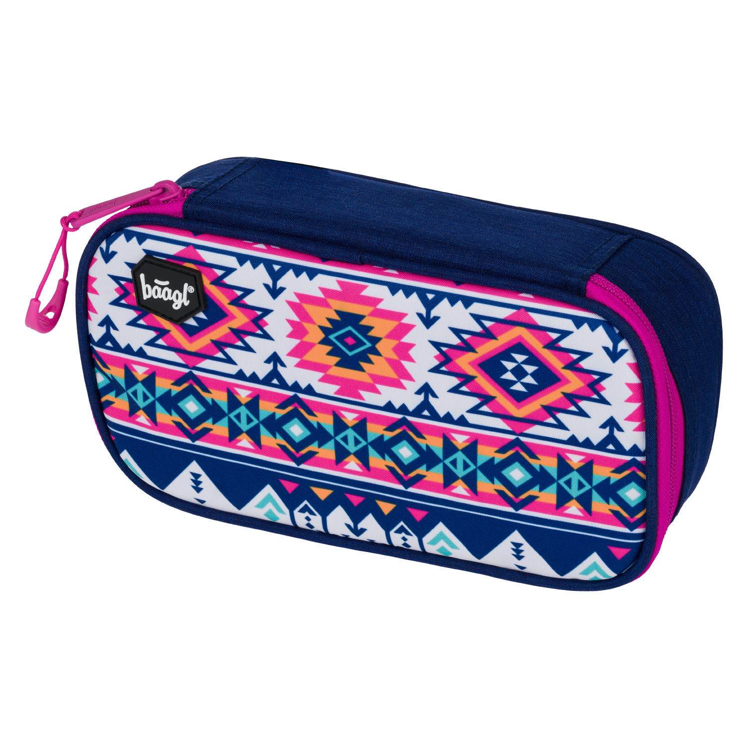 baagl-boho-trousse-scolaire-rigide-vide-fille image 1
