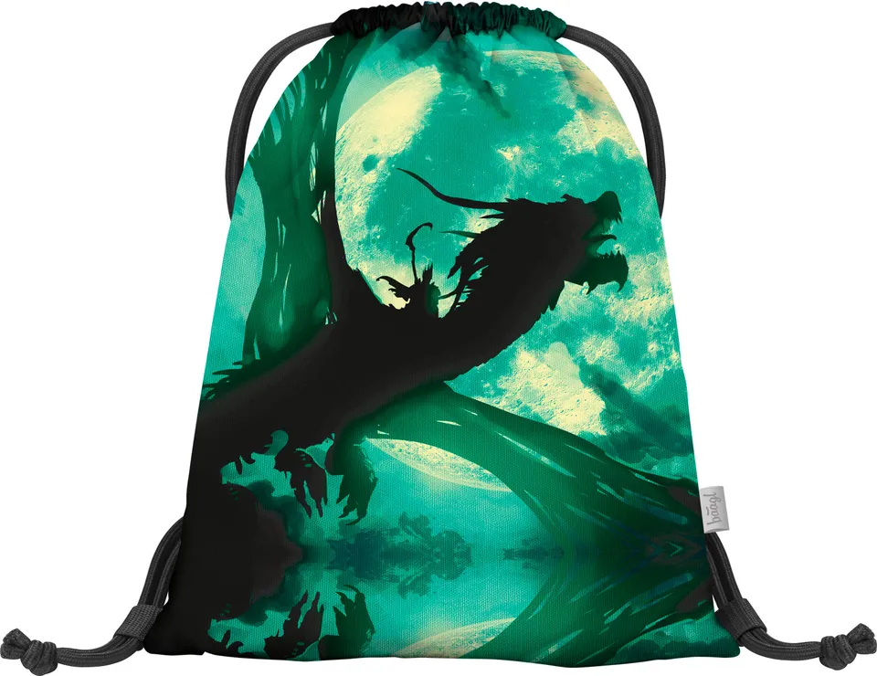baagl-dragon-sac-gym-enfant-sac-chaussure-dos-mousqueton image 1