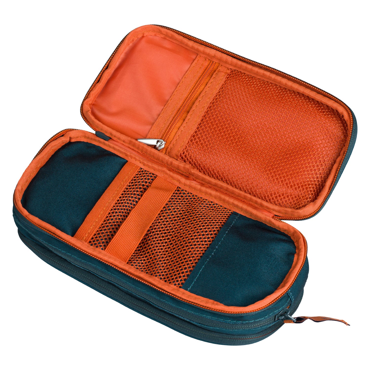 baagl-petrol-trousse-3-compartiments-tudiante-bleue image 2