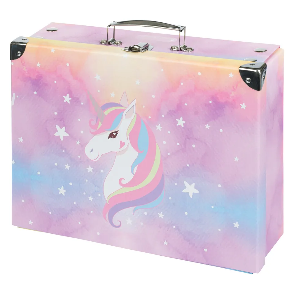 baagl-rainbow-unicorn-mallette-pliable-licorne image 1