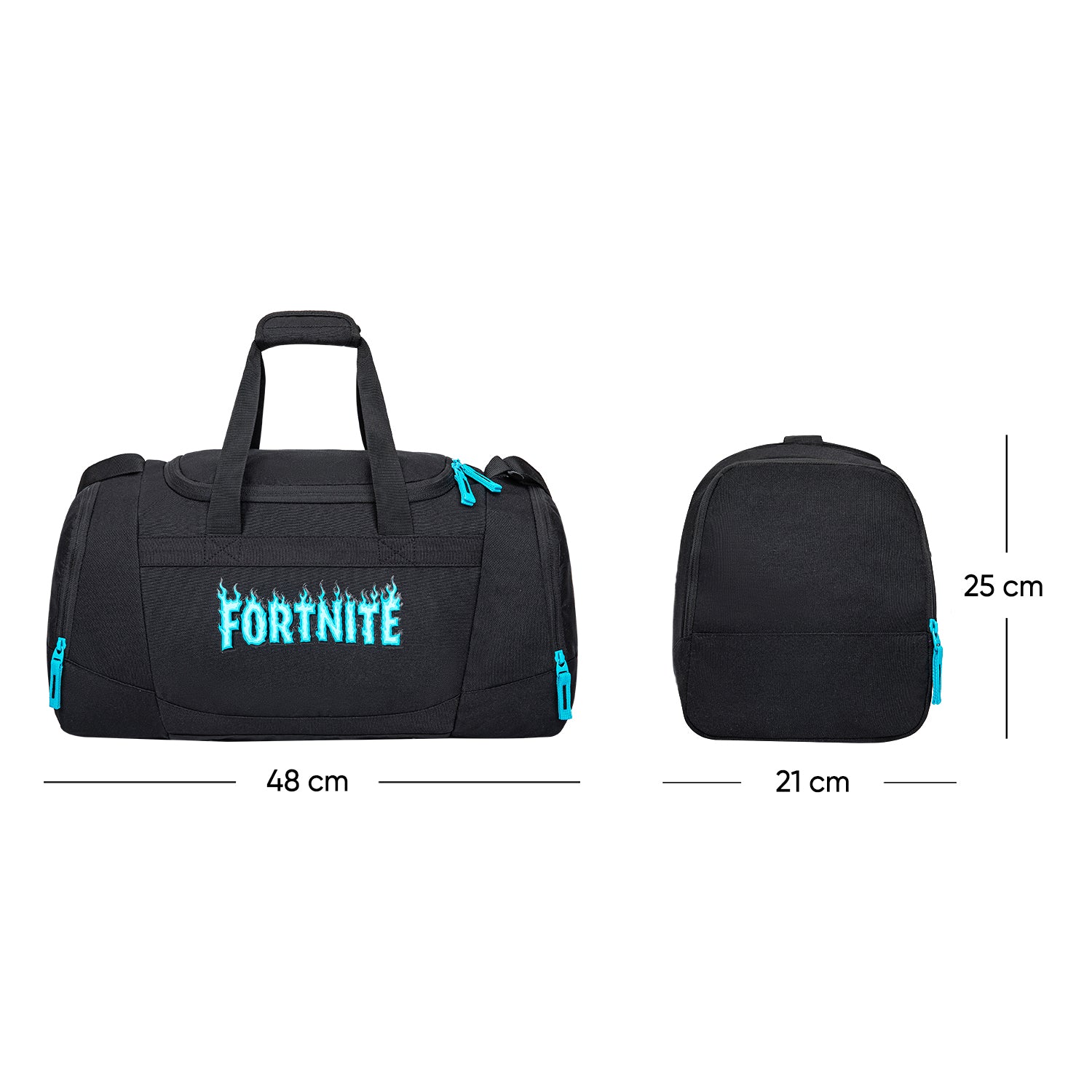 baagl-fortnite-blue-sac-de-sport-25-l-recycl image 7