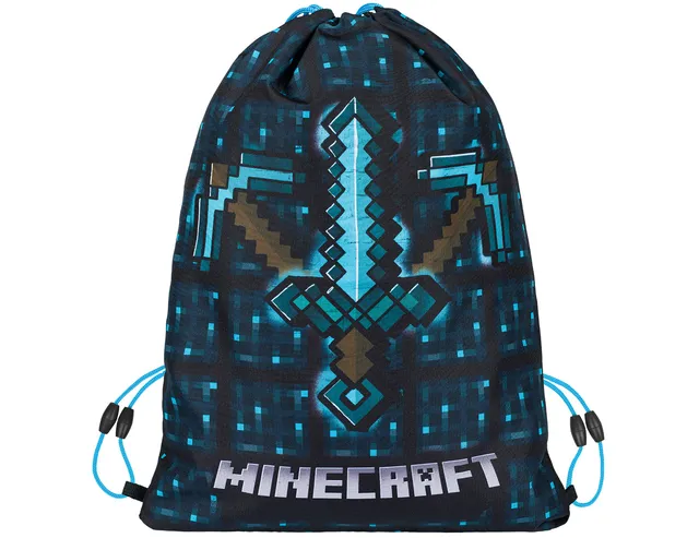 baagl-gym-sacks-blue-axe-and-sword-sac-de-sport-bleu image 1