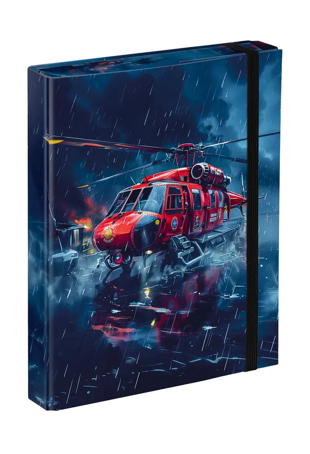 baagl-notebook-folders-a5-rescuers-chemise-lastique image 1