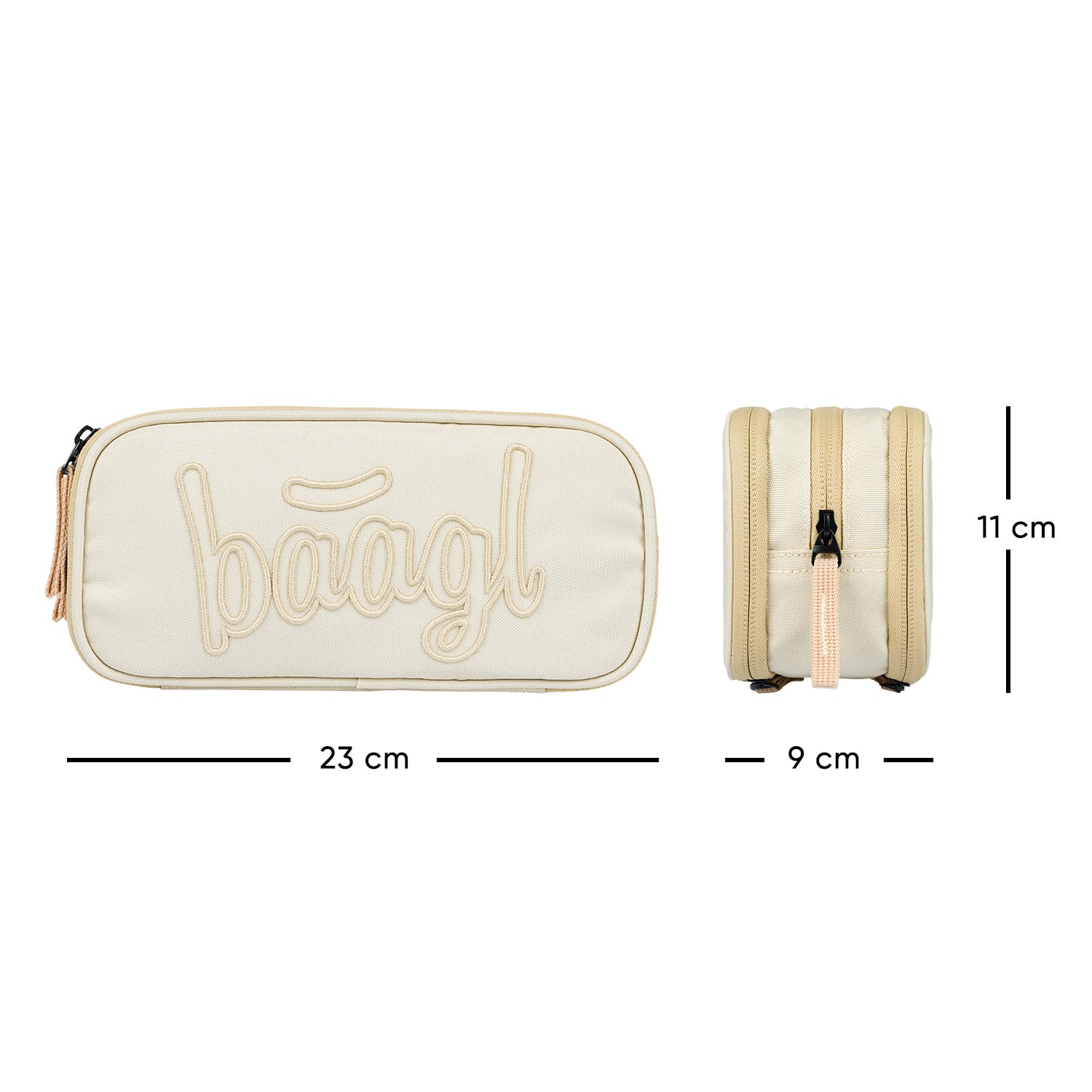 baagl-beige-trousse-tudiante-3-compartiments image 5