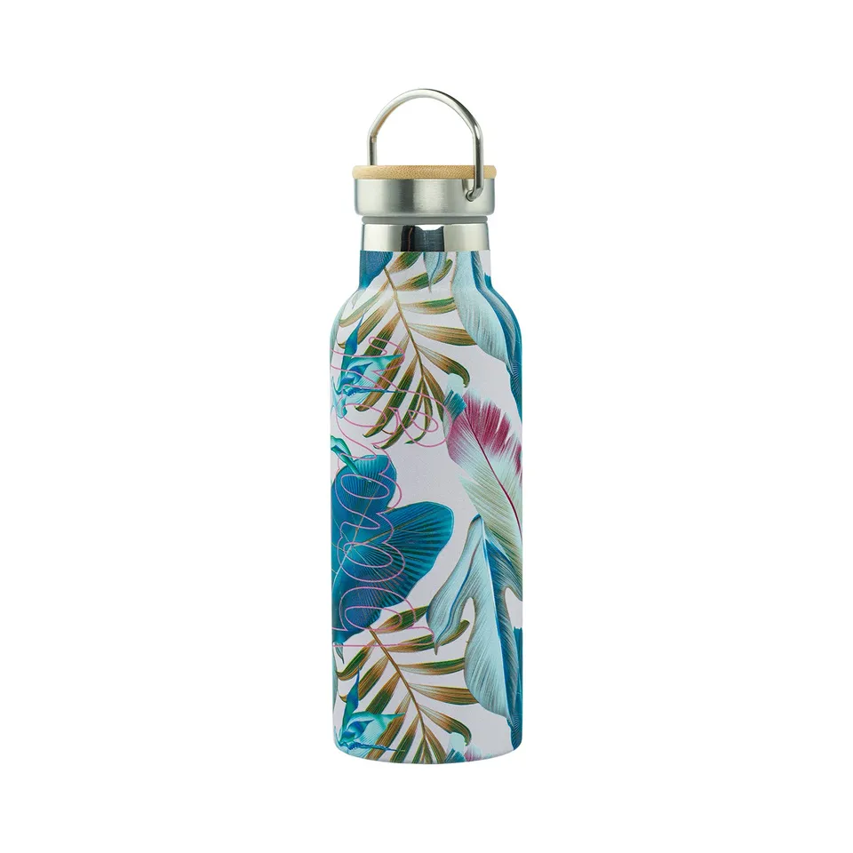 baagl-thermo-bottles-leafs-gourde-isotherme-500-ml-inox image 1