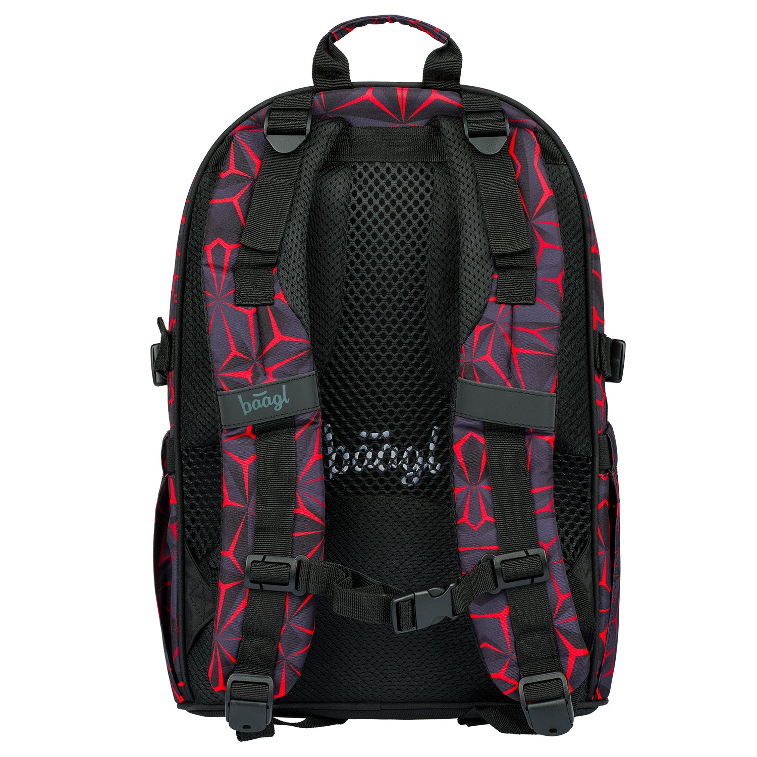baagl-core-sac-dos-scolaire-red-polygon-25-l image 4