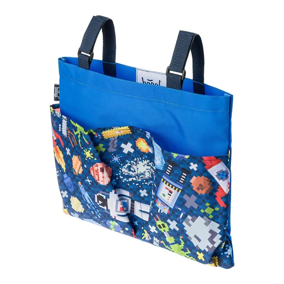 baagl-space-game-trousse-scolaire-organiseur-bureau-velcro image 1