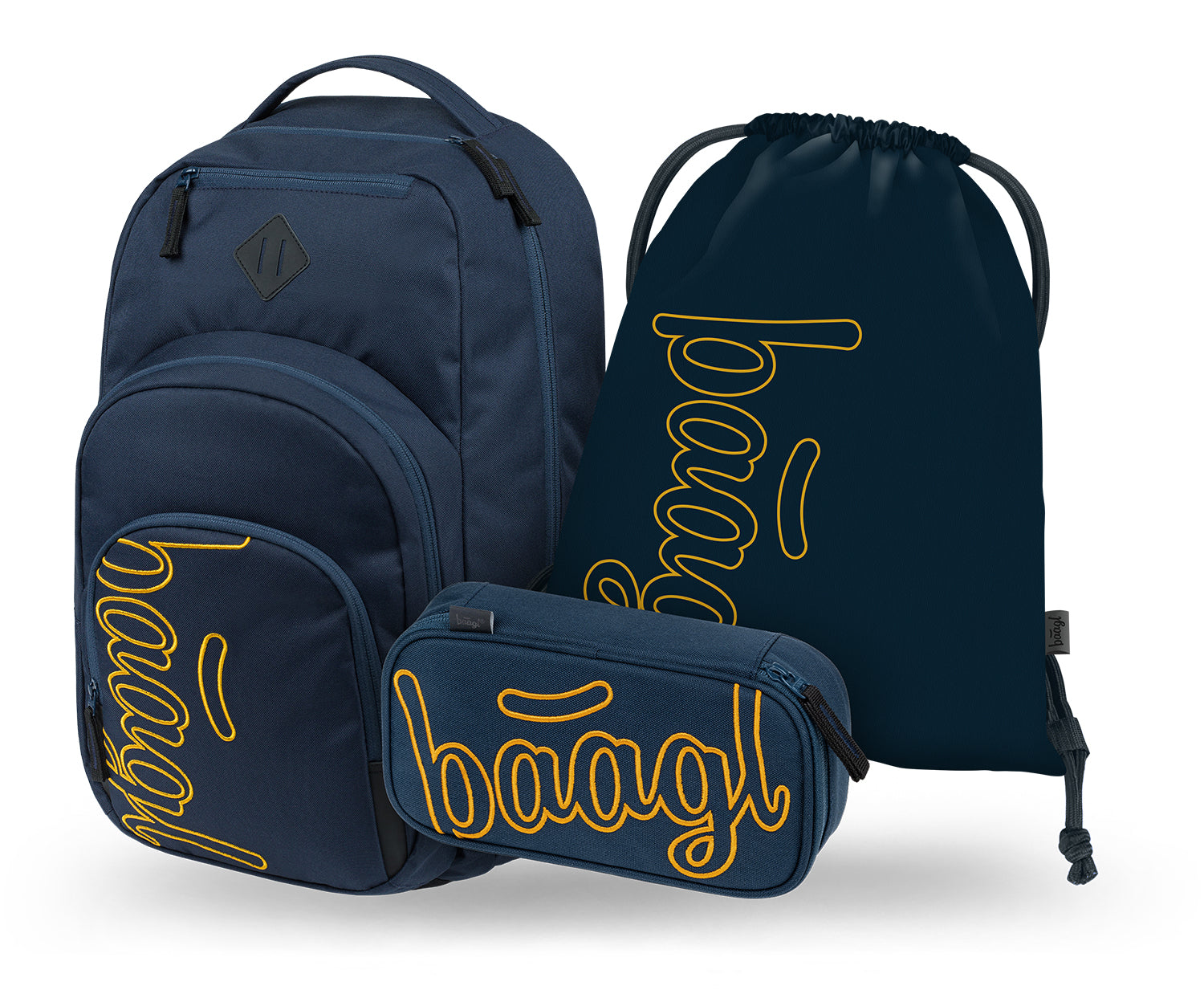 baagl-school-sets-coolmate-lux-cartable-3-pi-ces image 1
