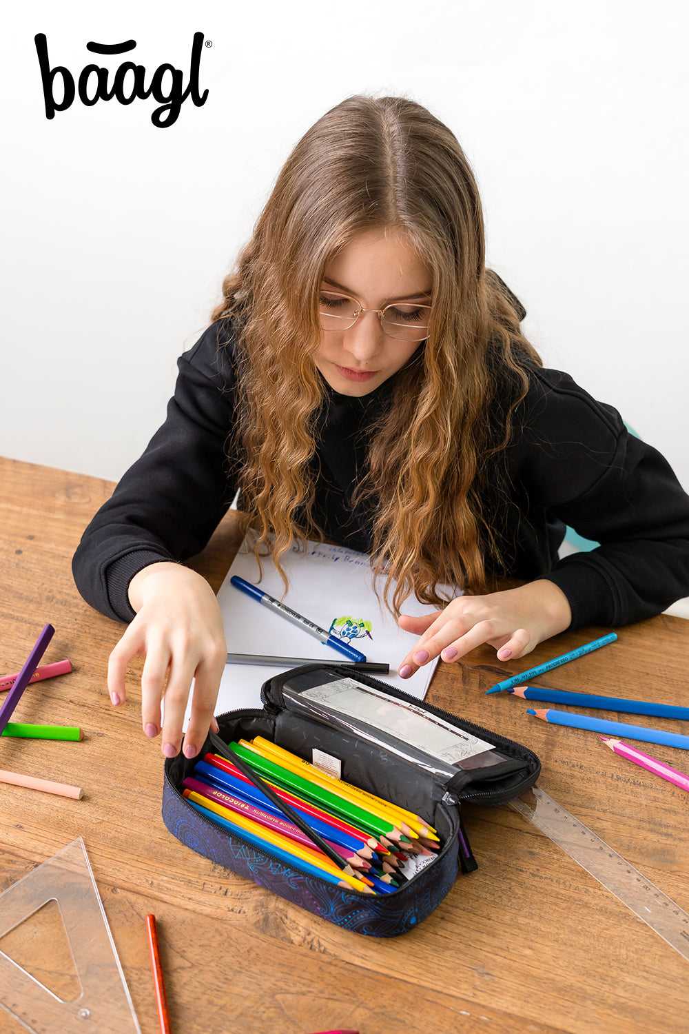 baagl-zen-trousse-scolaire-tui-rigide-vide-ykk image 6