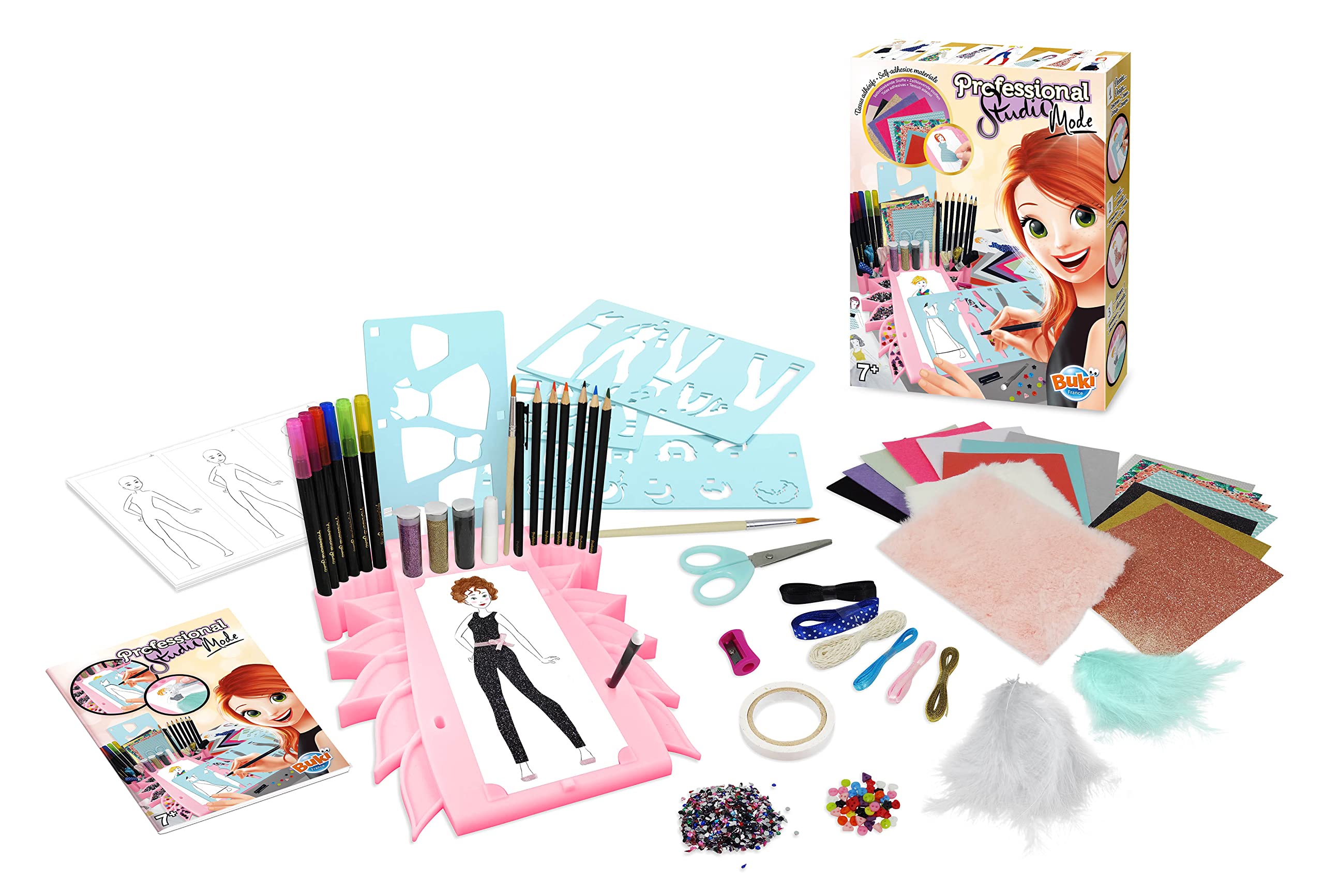 buki-professional-studio-5408-kit-dessin-mode-pochoirs-8-ans image 3
