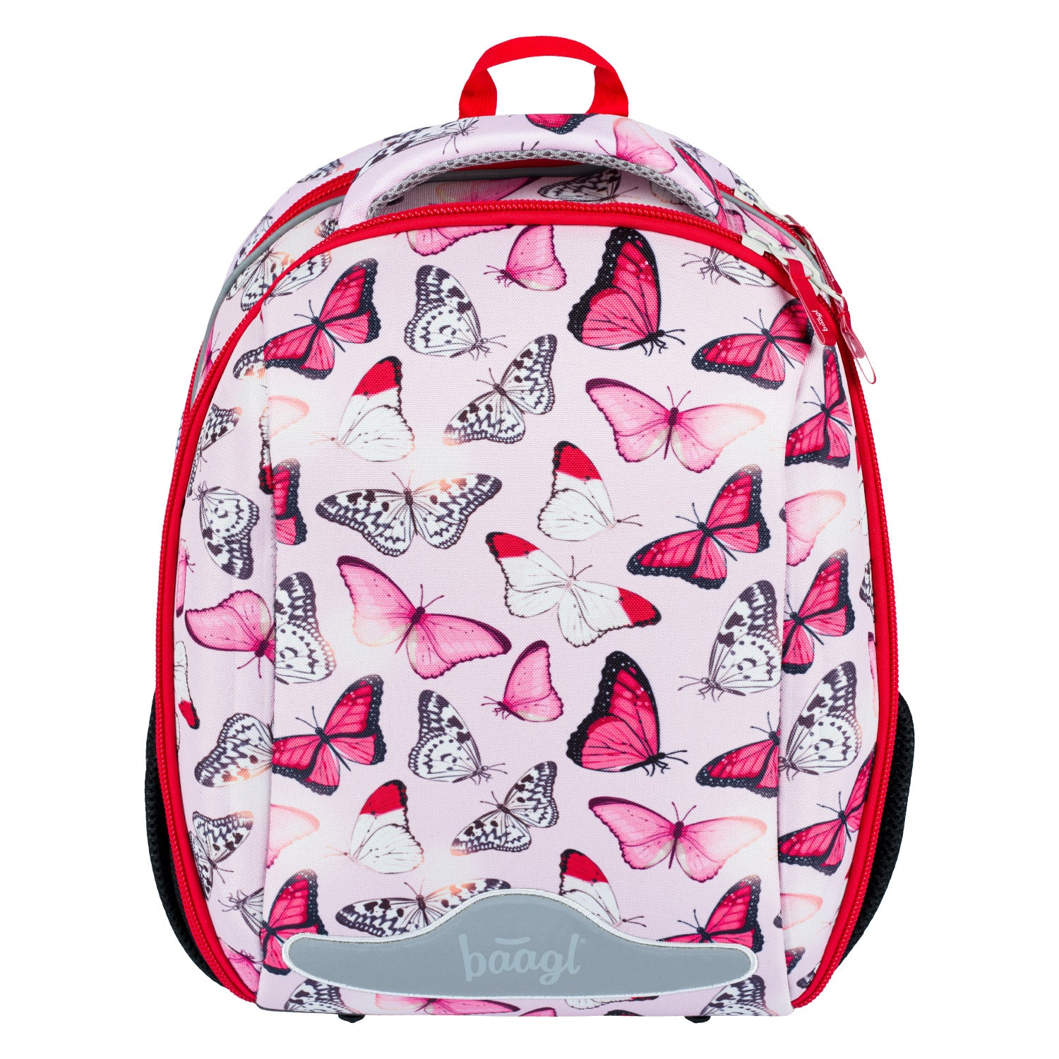 baagl-shelly-red-butterfly-cartable-23-l-imperm-able-fille image 1