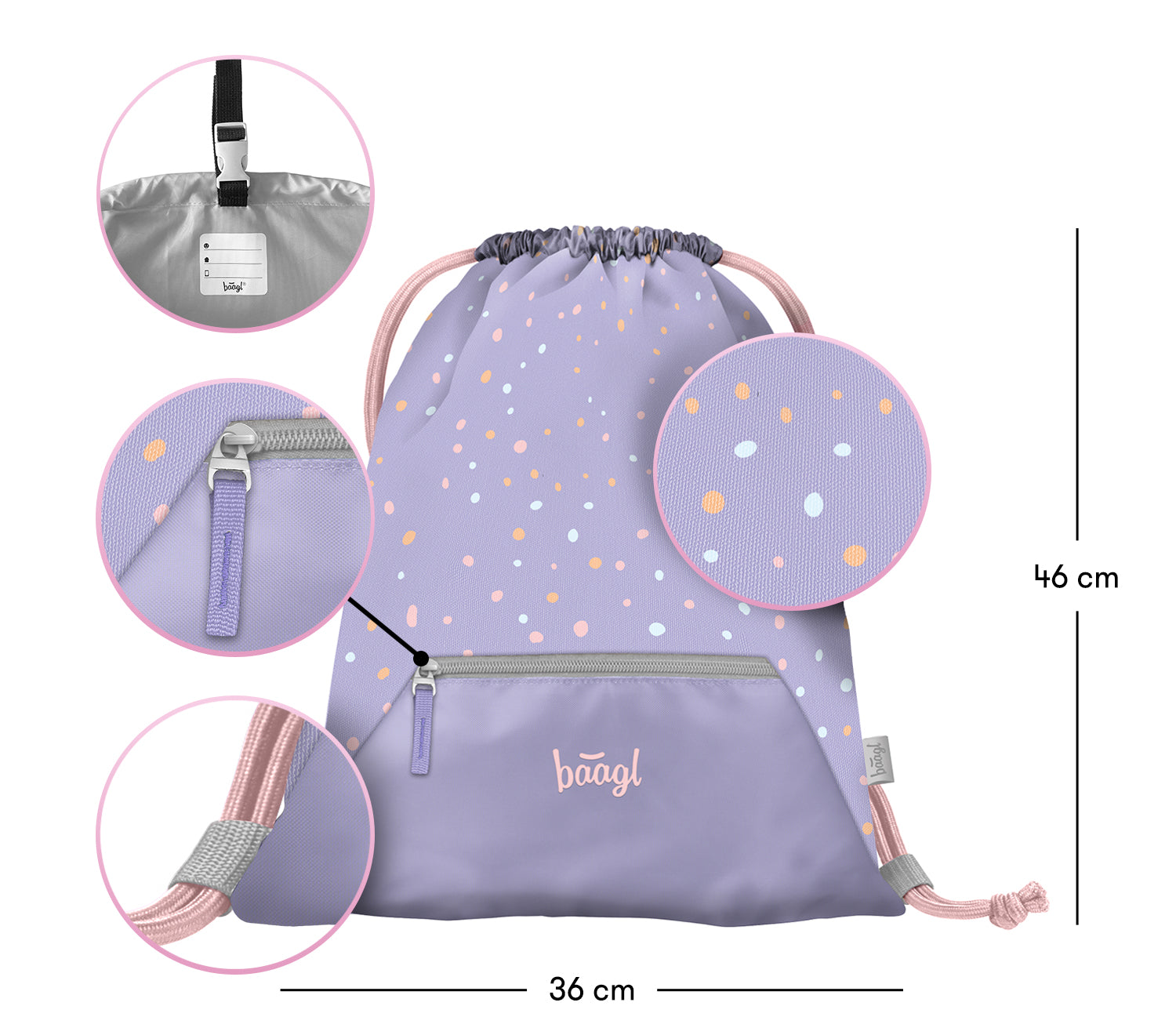 baagl-gym-sack-pets-sac-de-gym-poche-zipp-e-animaux image 3