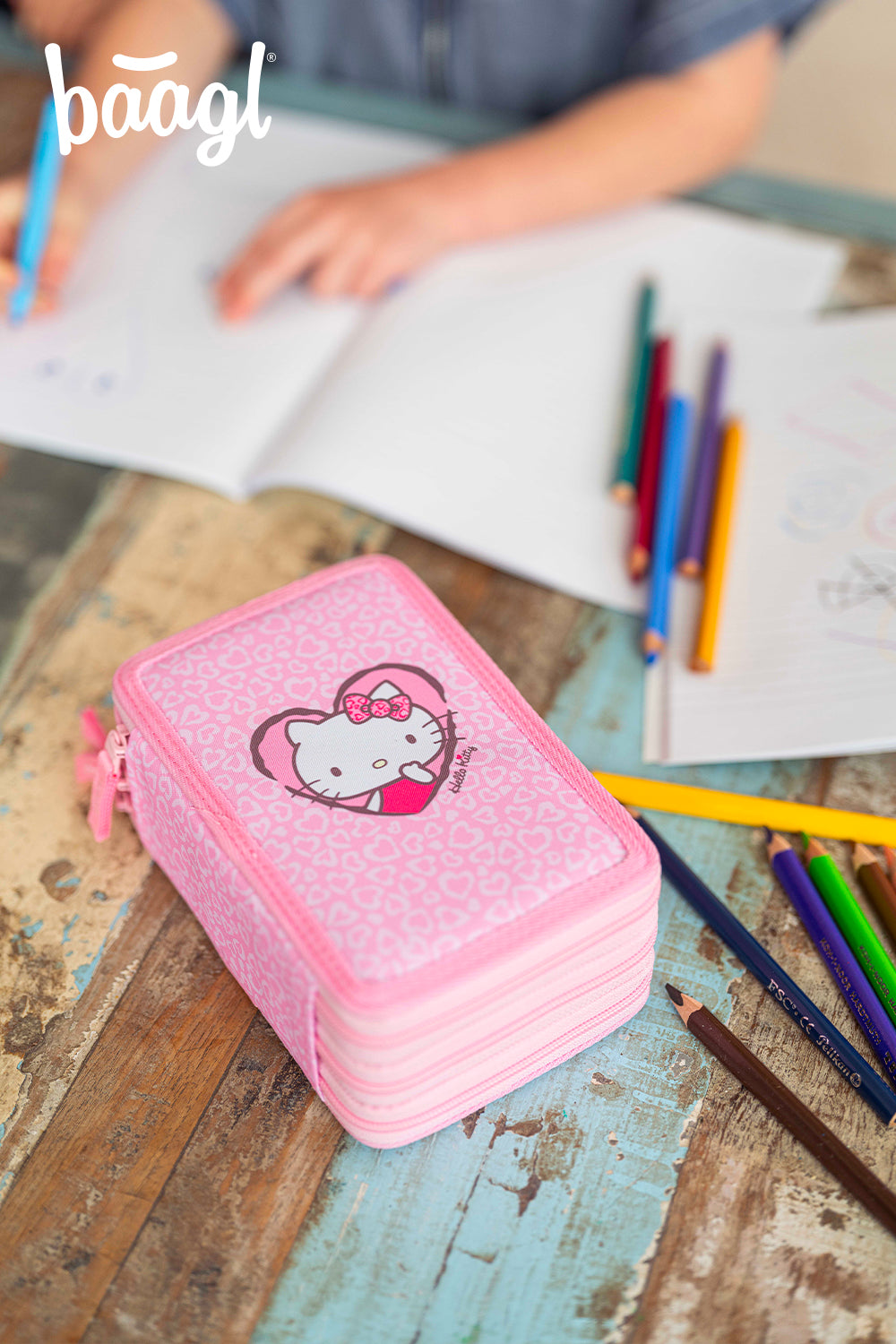 baagl-hello-kitty-sweet-leopard-trousse-3-compartiments image 7