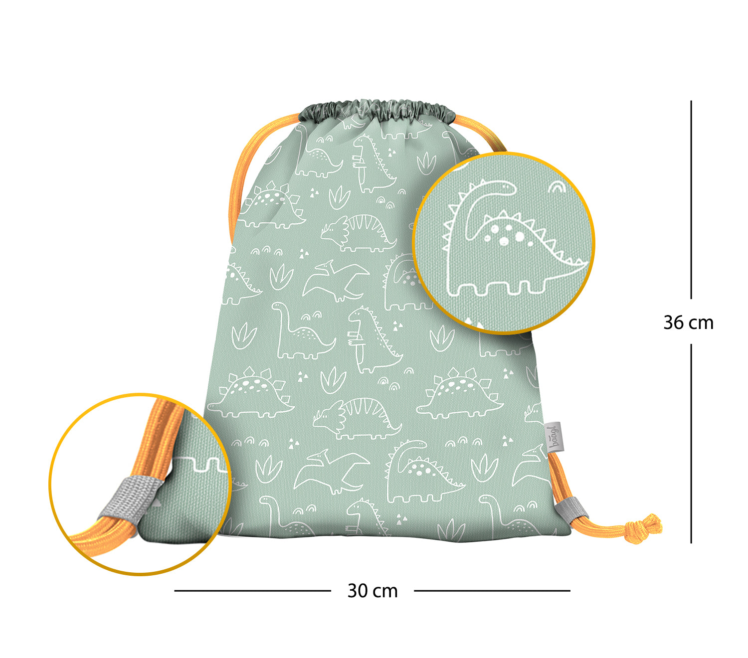 baagl-dino-sac-gym-enfant-maternelle-dinosaure image 3
