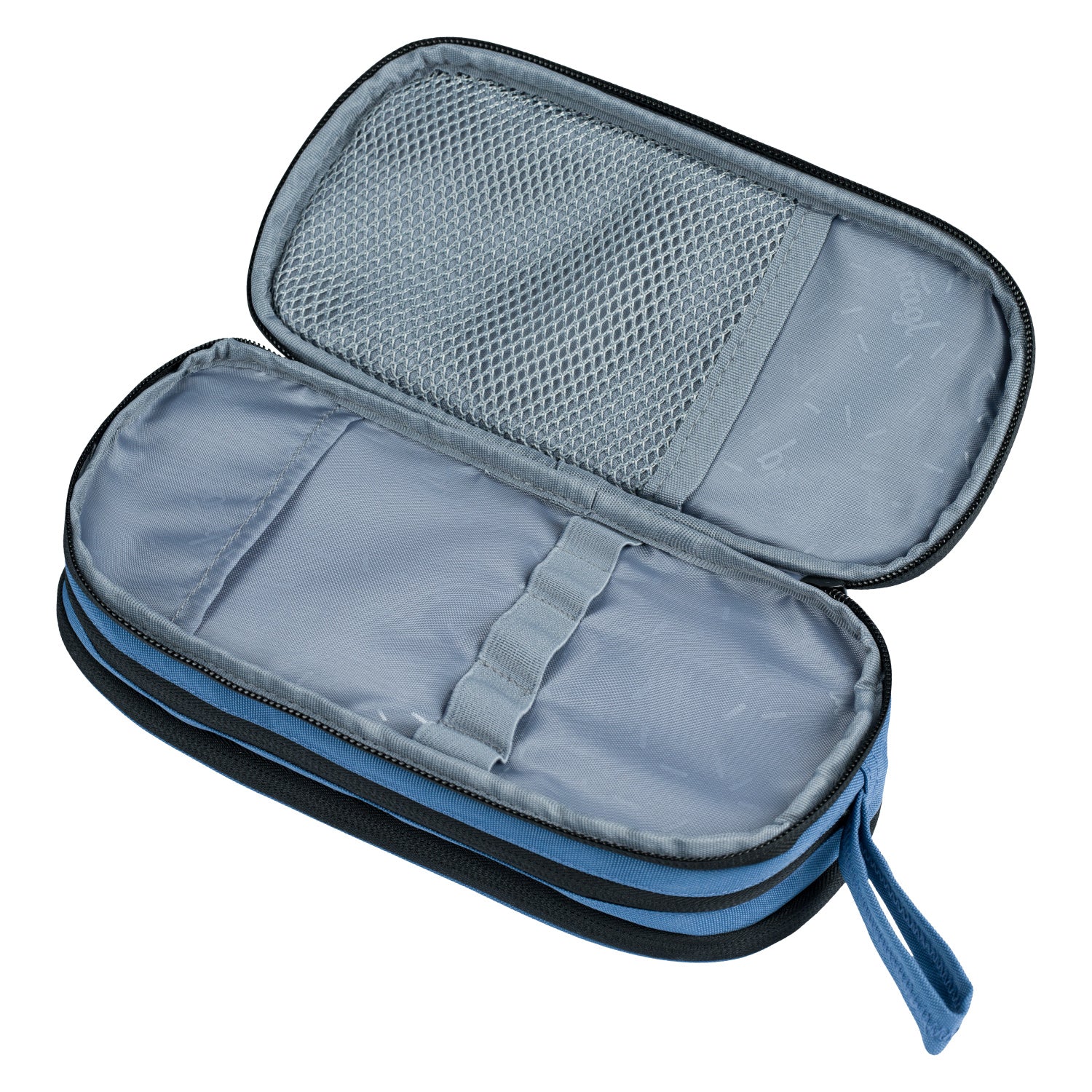 baagl-student-ocean-blue-trousse-tudiant-3-compartiments image 4
