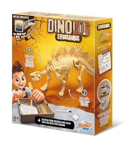 buki-science-dino-dig-stegosaurus-squelette-d-terrer-20-cm image 7