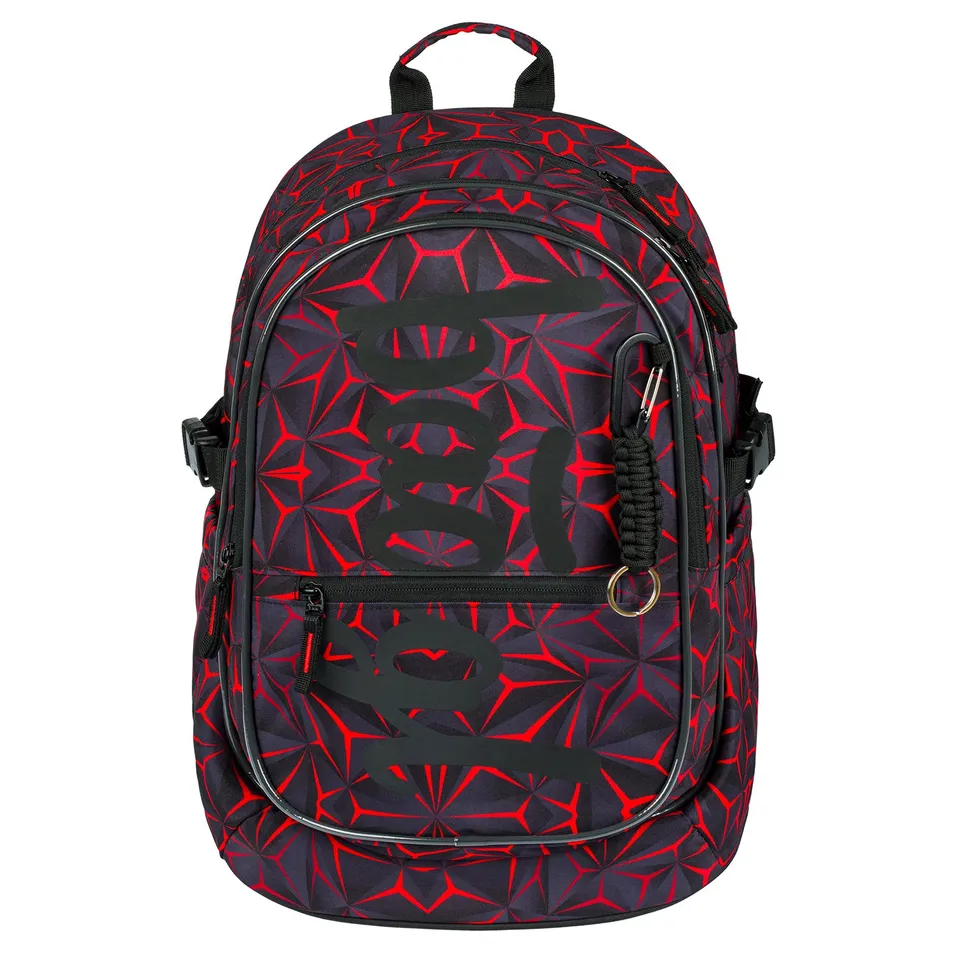 baagl-core-sac-dos-scolaire-red-polygon-25-l image 1