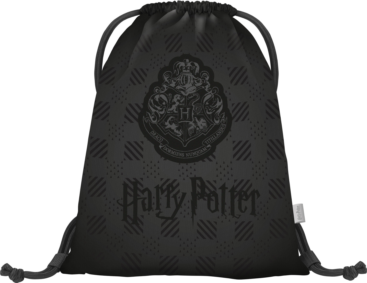baagl-harry-potter-sac-gym-poudlard-noir-recycl-lavable image 1