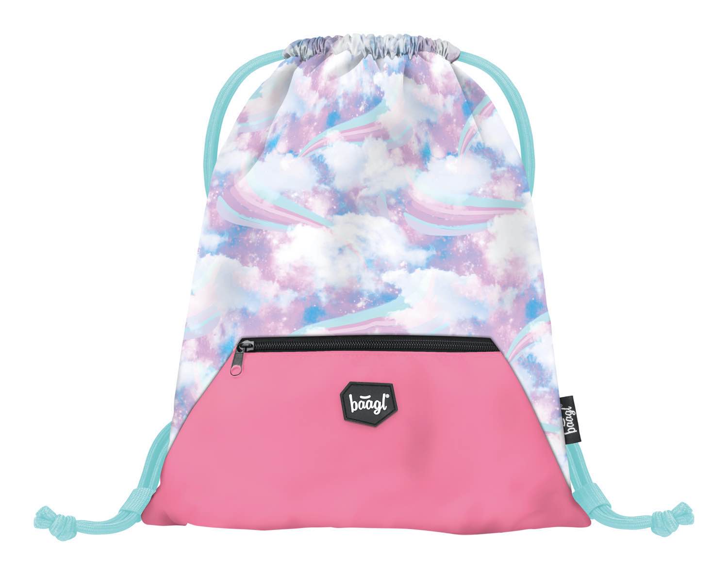 baagl-gym-sacks-rainbow-sac-gym-poche-zipp-e-lavable image 1