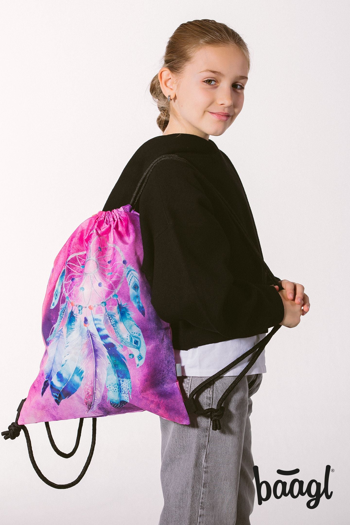 baagl-gym-sacks-dream-catcher-sac-de-gym-fille image 4