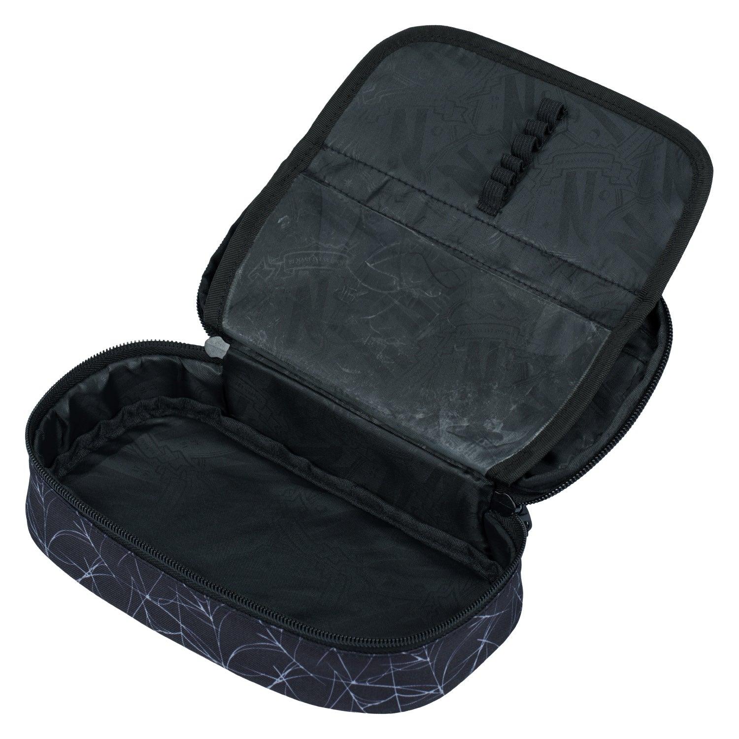 baagl-wednesday-nevermore-trousse-scolaire-vide image 2
