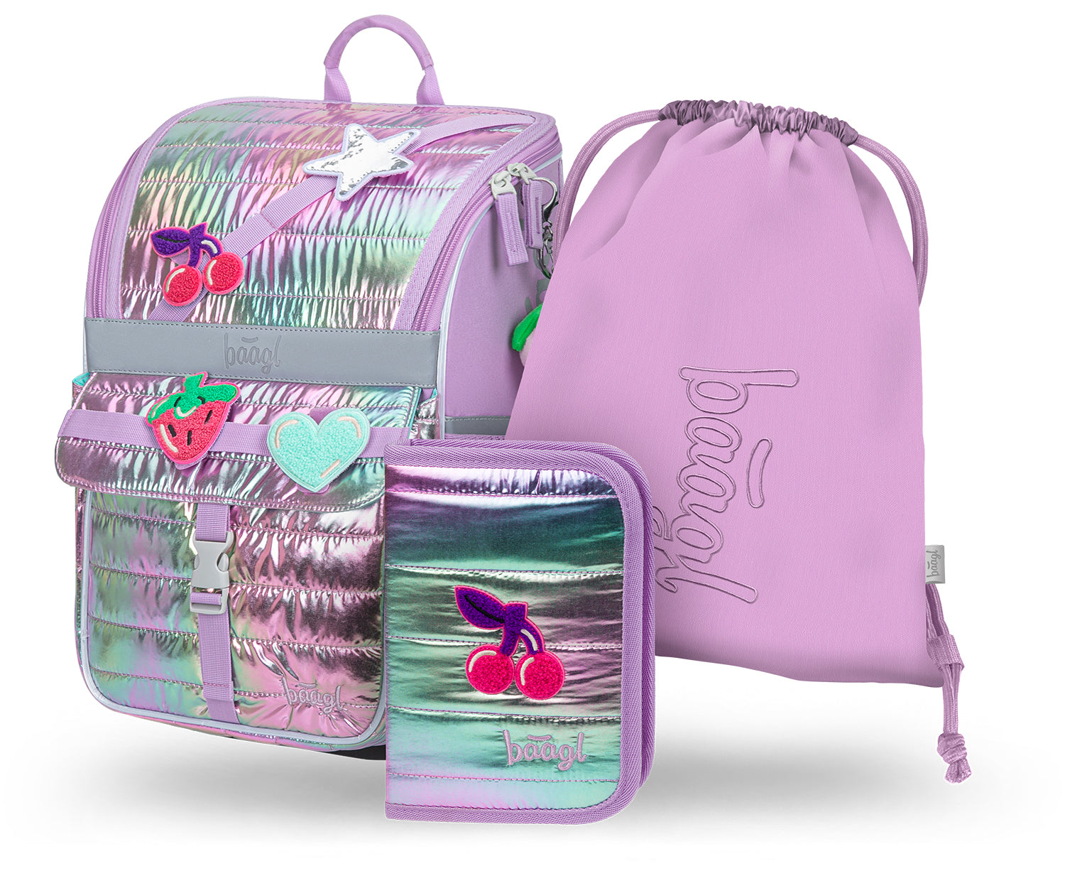 baagl-zippy-lavender-kit-scolaire-cartable-18-l image 1