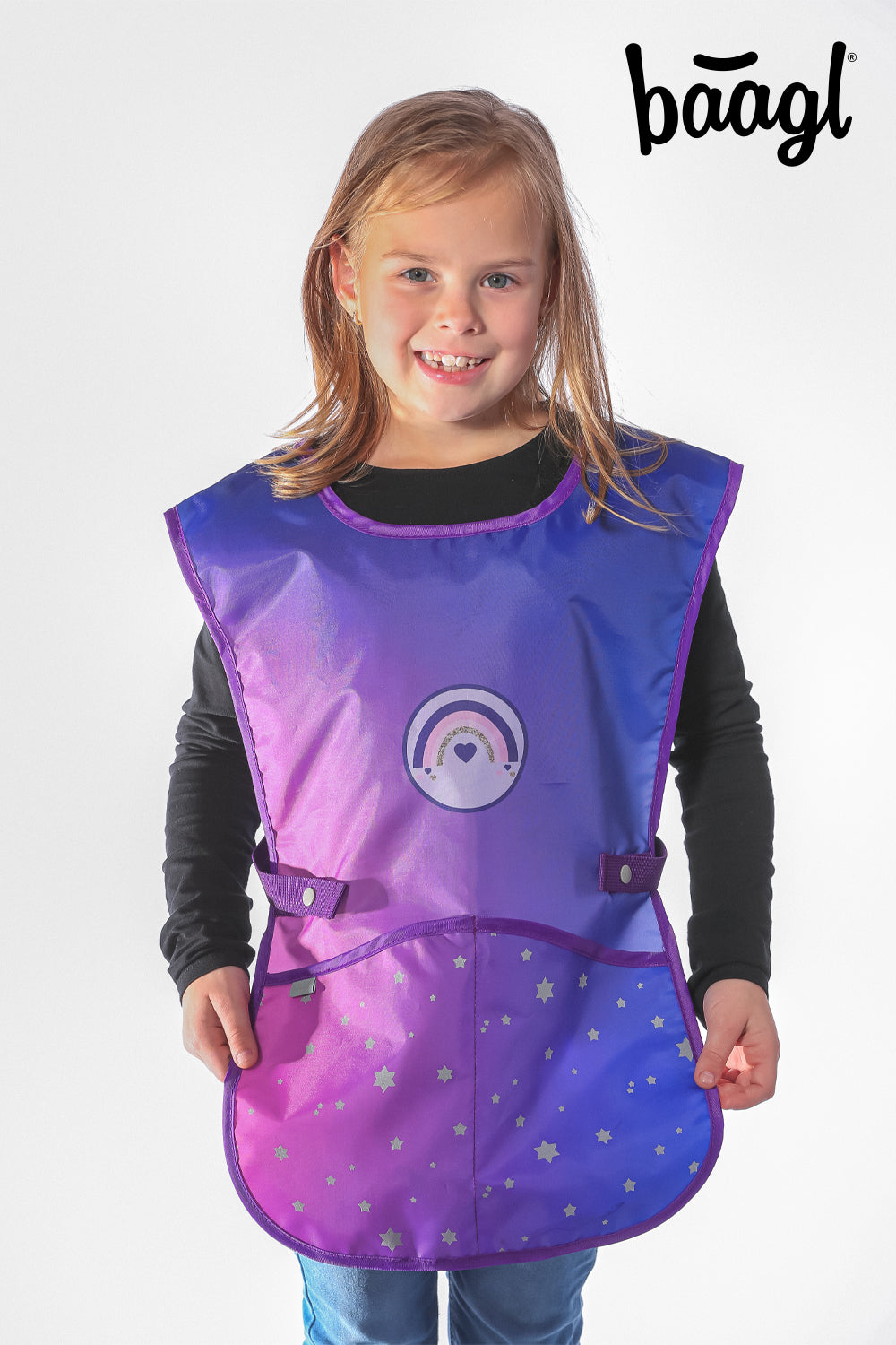baagl-aprons-heart-tablier-enfant-cole-lavable-2-poches image 5