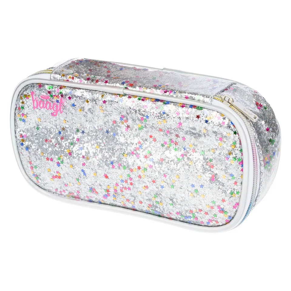 baagl-fun-rainbow-trousse-scolaire-double-rabat-arc-en-ciel image 1