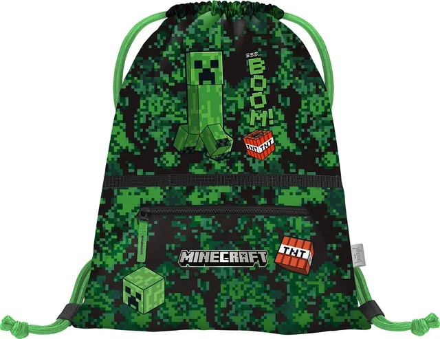 baagl-minecraft-boom-sac-gym-poche-zipp-e-gar-on image 1