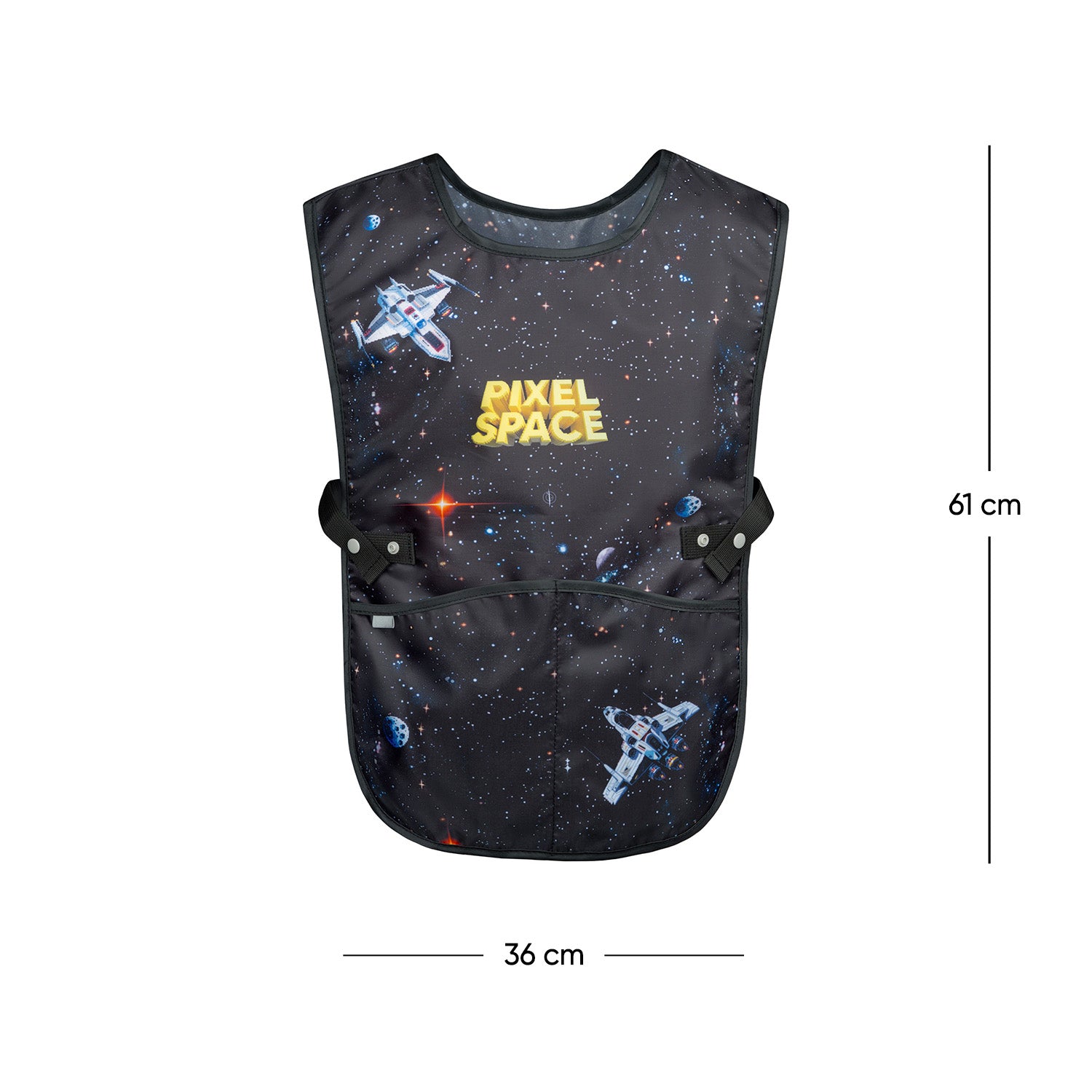 baagl-pixel-space-tablier-enfant-cole-2-poches image 4