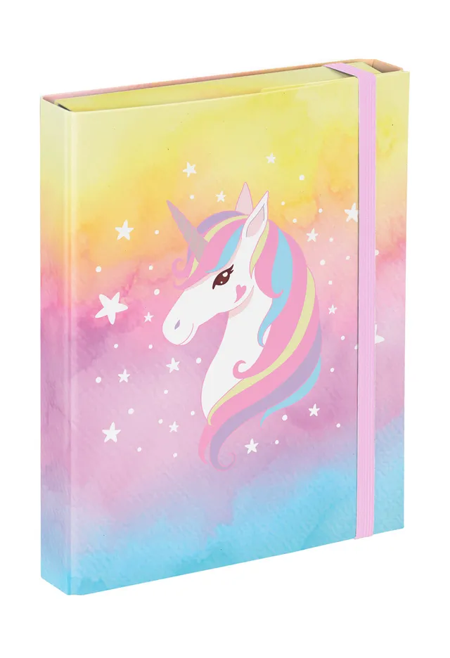 baagl-chemise-a5-rainbow-unicorn-licorne-arc-en-ciel image 1