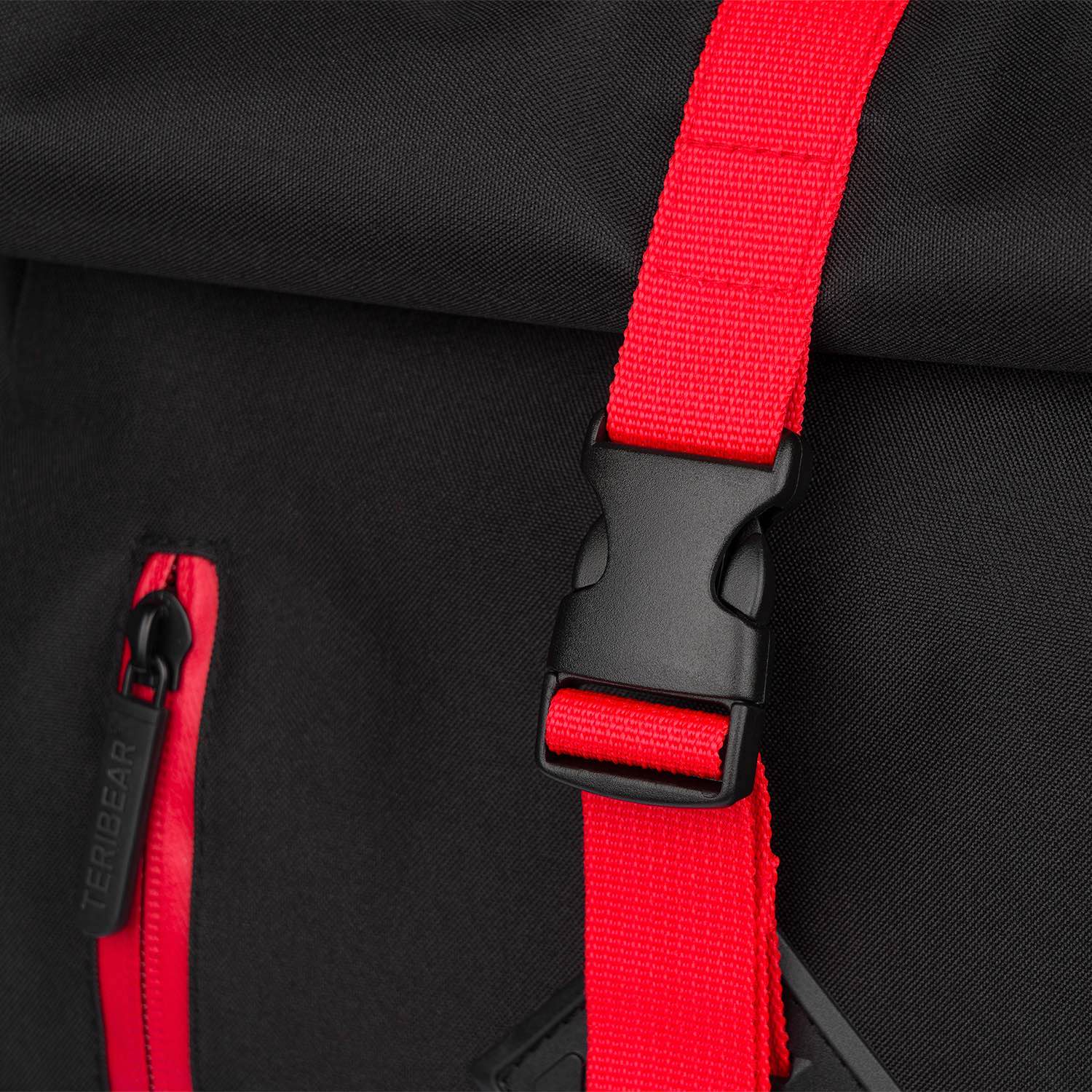 baagl-roll-teribear-sac-dos-noir-roll-top-17-l image 6