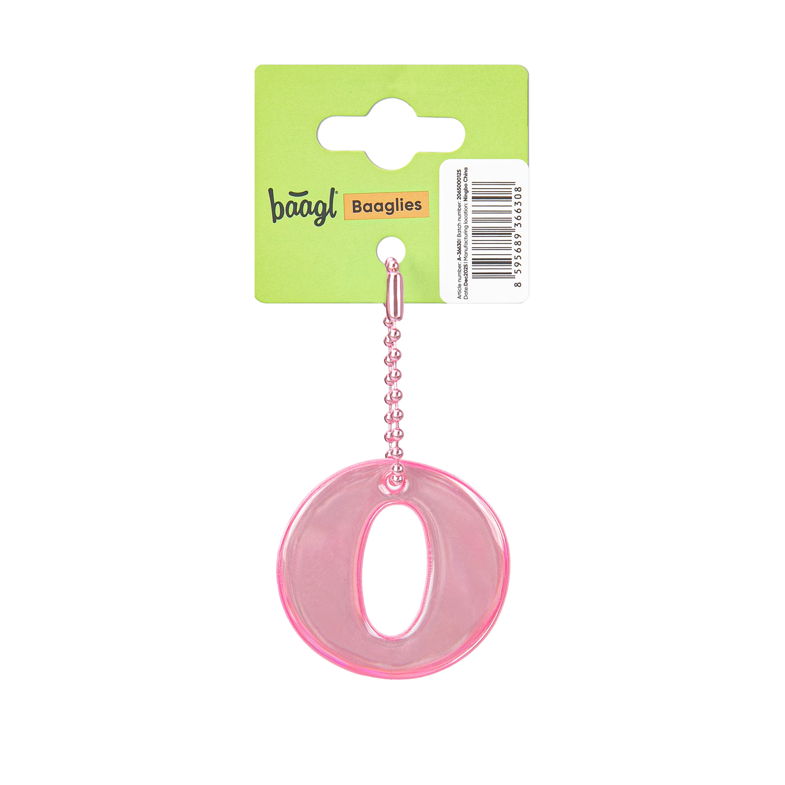 baagl-baaglies-o-porte-cl-s-r-fl-chissant-lettre-personnalisable image 2