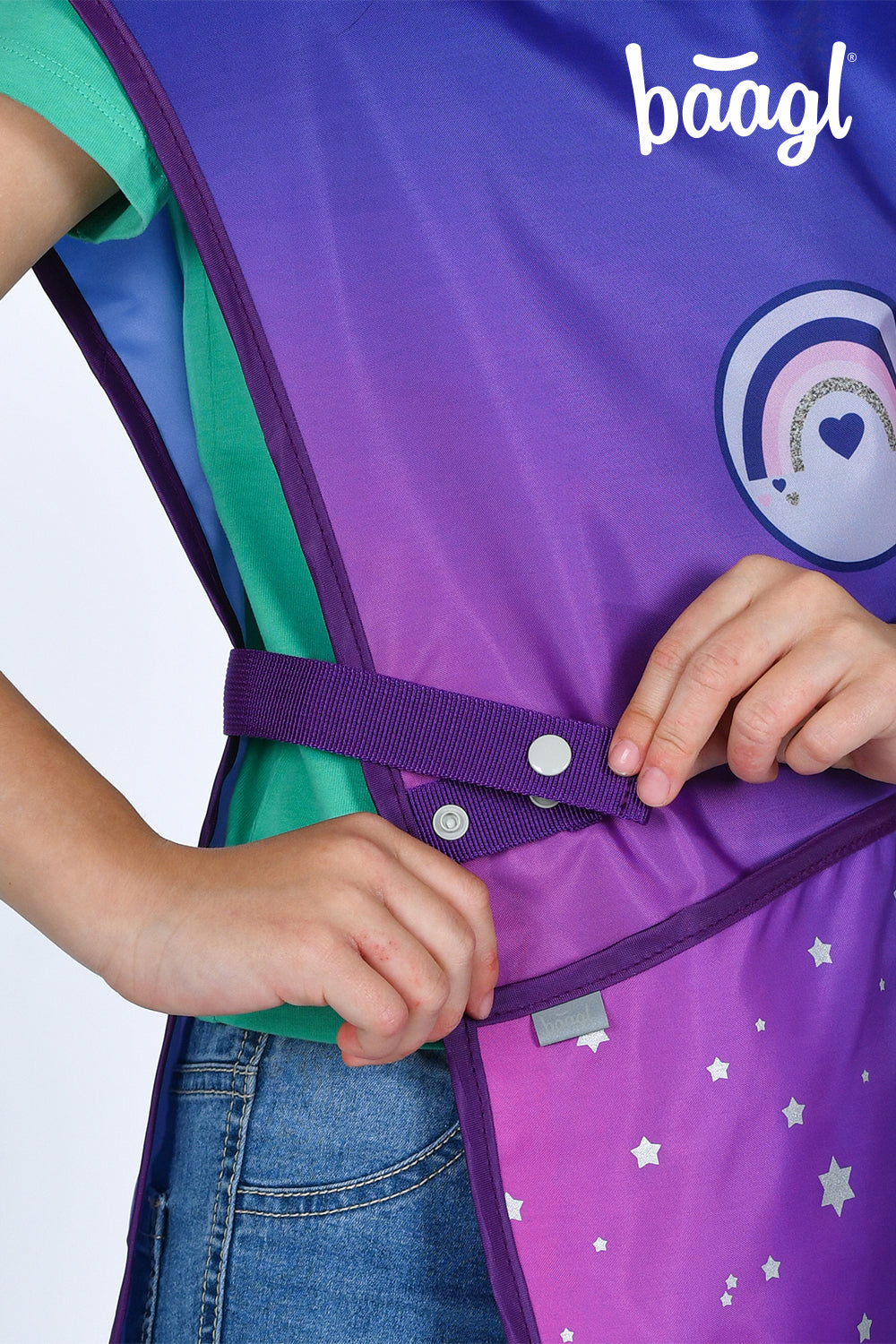 baagl-aprons-heart-tablier-enfant-cole-lavable-2-poches image 7