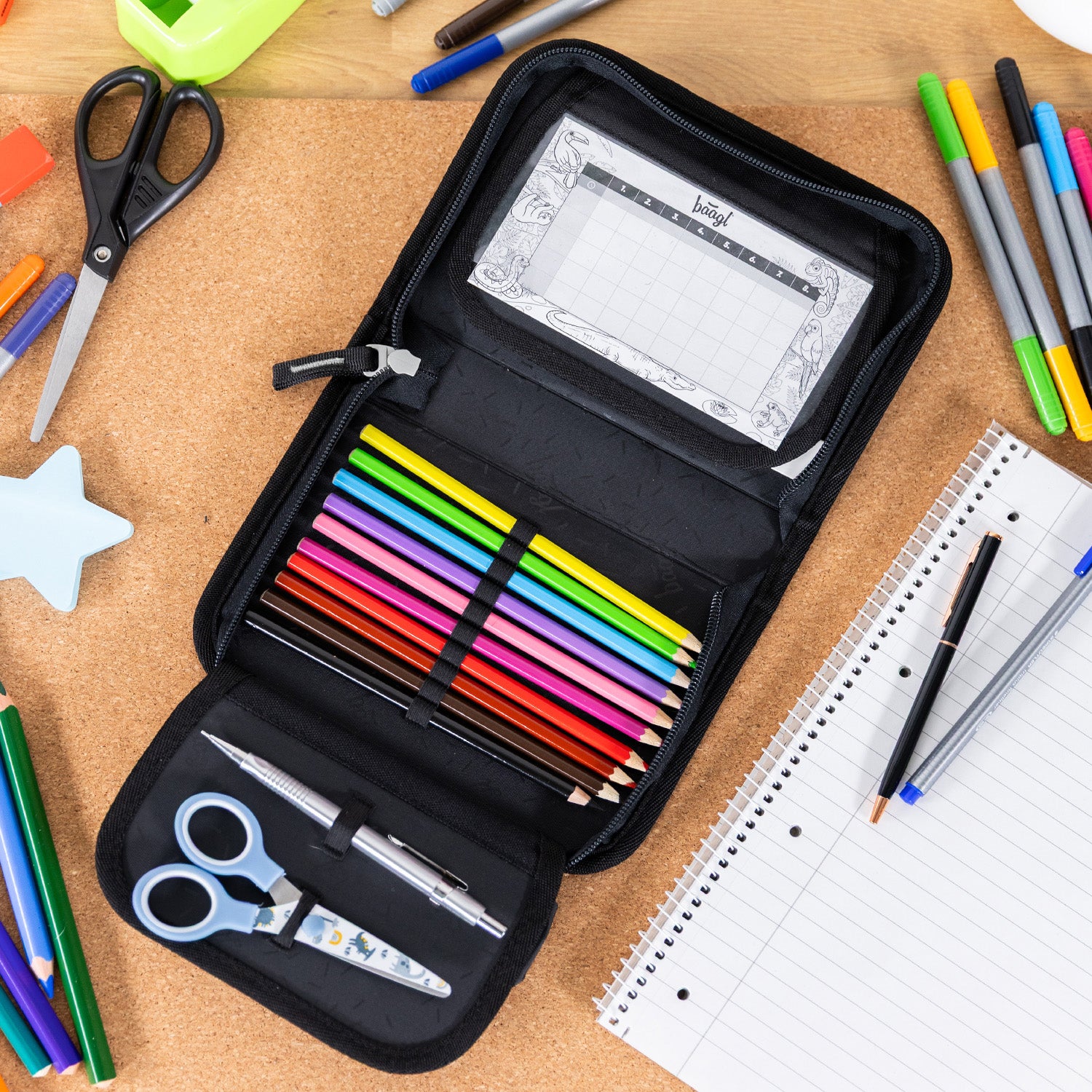 baagl-classic-trousse-pixel-space-simple-gar-on-vide-ykk image 7
