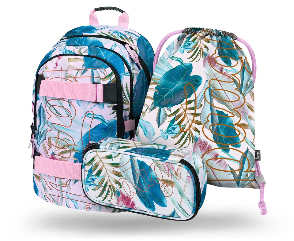 baagl-skate-leafs-set-scolaire-3-pi-ces-25-l image 1