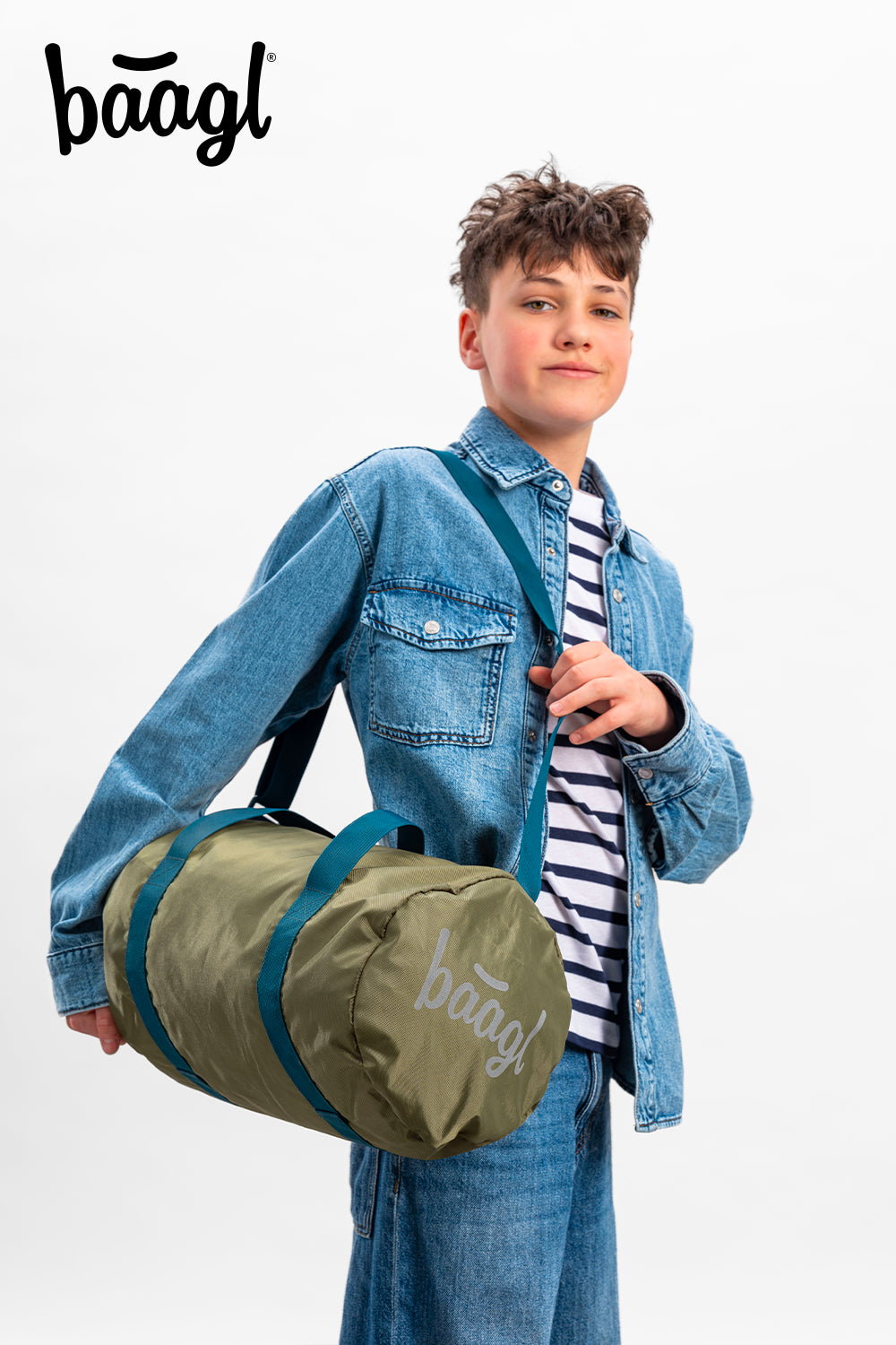 baagl-hoop-olive-sac-de-sport-pliable-22-l-recycl image 6