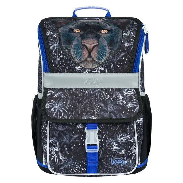 baagl-zippy-black-panther-cartable-ergonomique-18-l image 1