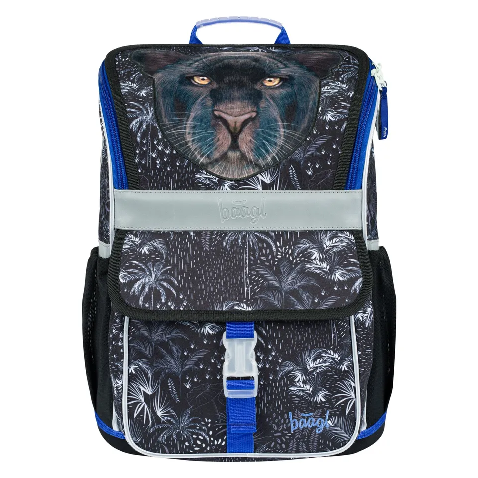 baagl-zippy-black-panther-cartable-ergonomique-18-l image 1
