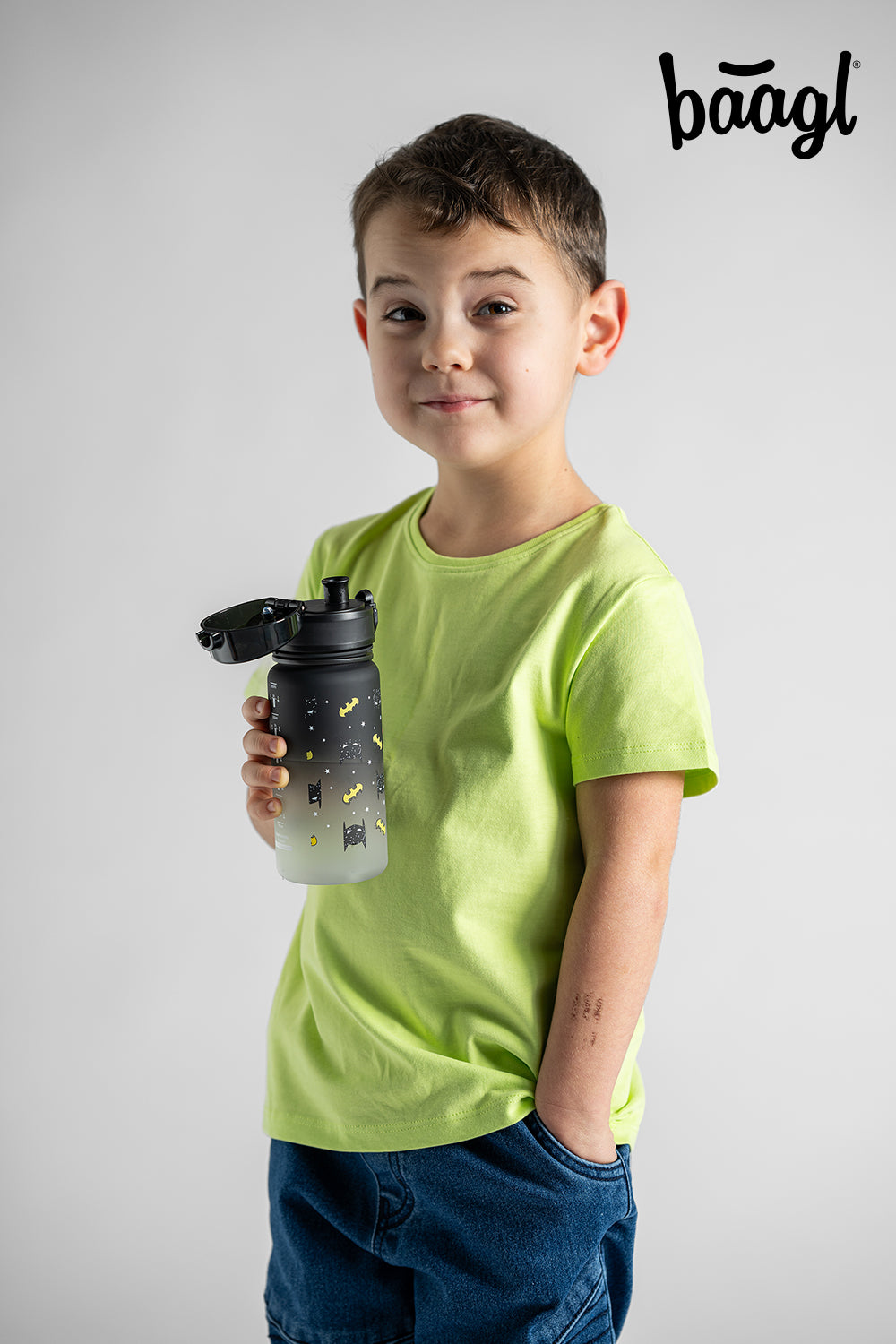 baagl-gradient-batman-mask-gourde-tritan-350-ml-sans-bpa image 8