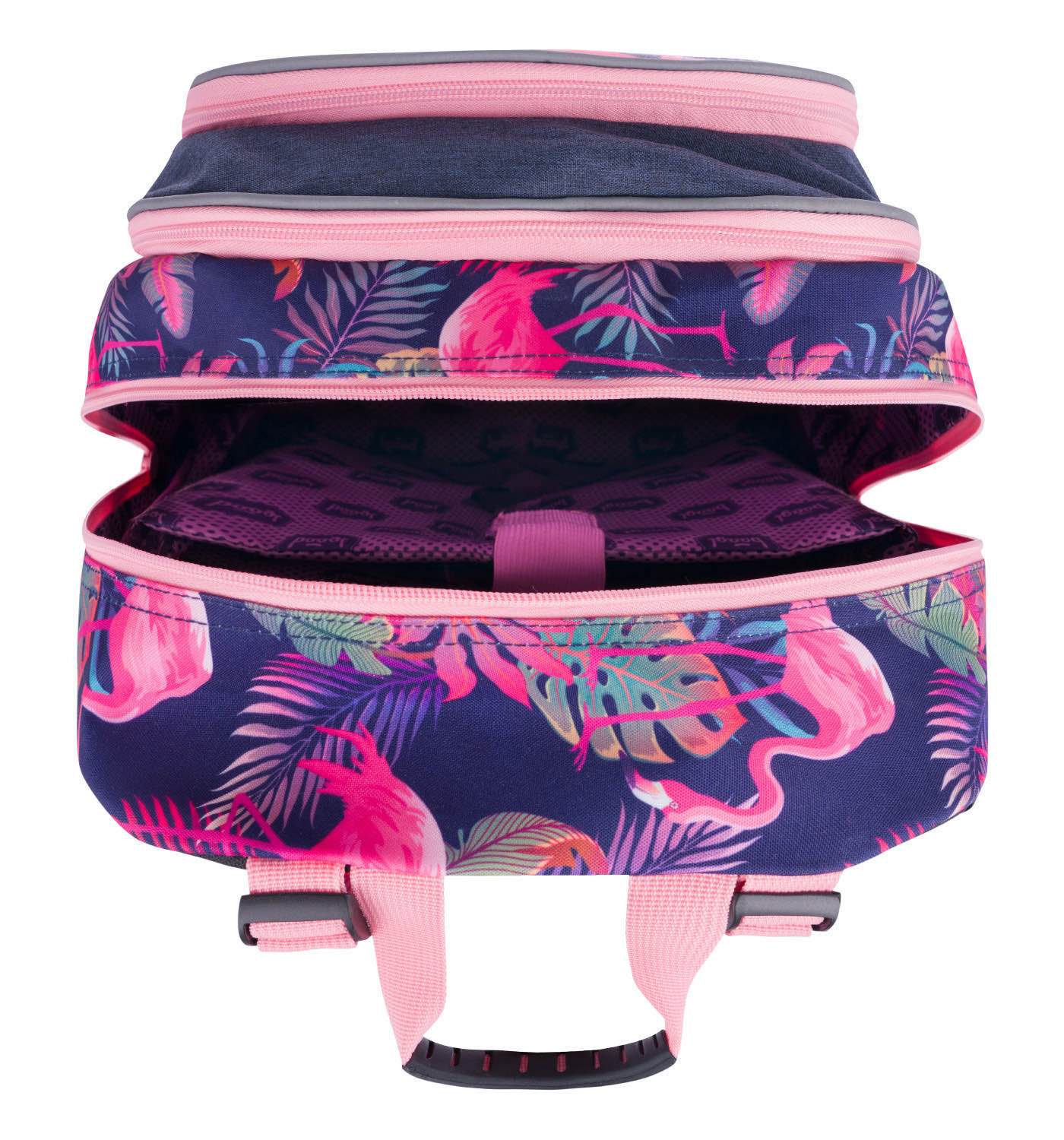 baagl-core-flamingo-ensemble-scolaire-sac-motif-flamant-fille image 6